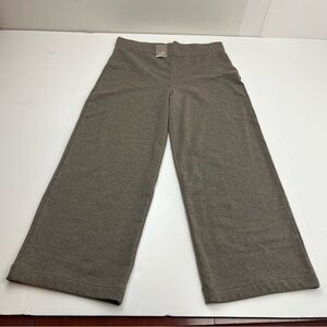 J. Jill Pure Jill Teak Heather Tan Brown Cotton Stretch Cropped Pants XS NEW